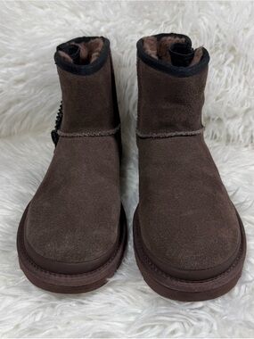 UGG Brown Side Zip Boot